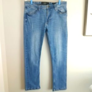 PD&C Blue Jean Pants Men's Sz 36x30 Slim Fit StraightStretch